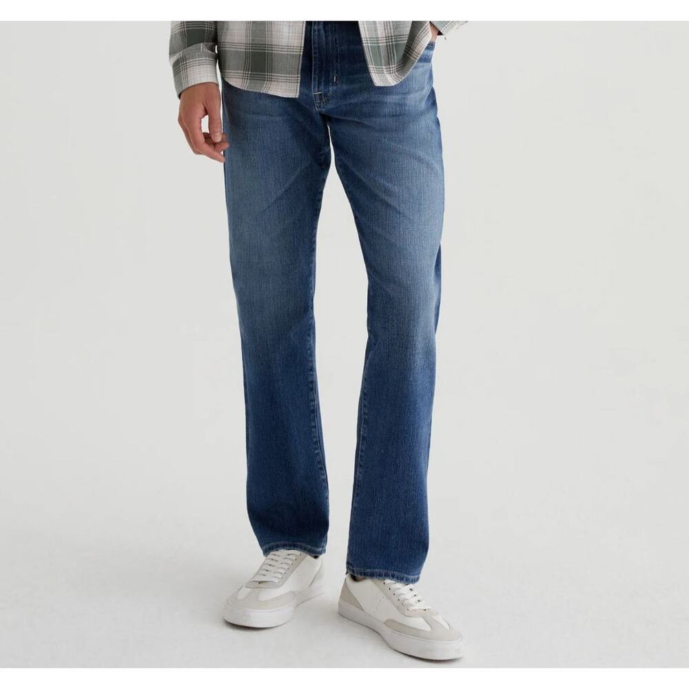 Adriano Goldschmied AG-ED Denim Men's the‎ Graduate Relaxed Fit Blue Jeans 33/34